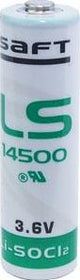 SAFT LI-SOCL2 LS14500 CFG 3,6 V AA Batterie 2.6AH