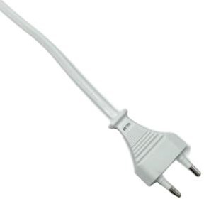 Enzo Eurokabel 2x0,75 weiß 2 Meter 1065500