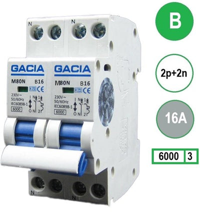Enzo Gacia Ofen automatisch 2 x 16a. B-Wagen 2p Gacia – 4517795