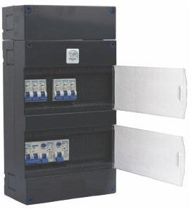 Enzo Gacia Verteilerkasten 1 Phase mit 6 Endgruppen – 4517710