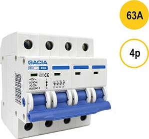 Enzo Gacia Hauptschalter 63a. 4p Gacia - 4517775