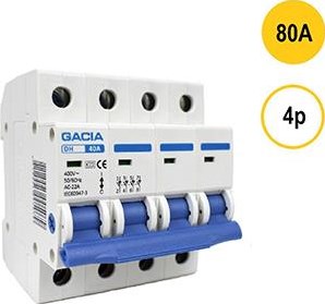 Enzo Gacia Hauptschalter 80a 4p Gacia - 4517777