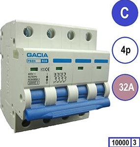 Enzo Gacia Installationsmaschine 32a. c kar 4p gacia - 4517827
