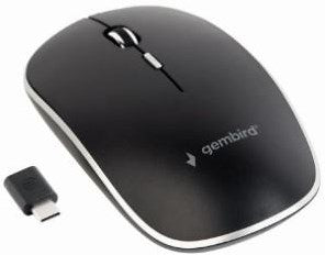 Enzo Gembird kabellose optische Maus USB weiß schwarz 9510043