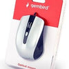 Enzo Gembird optische Maus USB schwarz silber 9510013