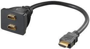 Enzo HDMI-Splitter männlich - >2 xHDMI weiblich - 7580686
