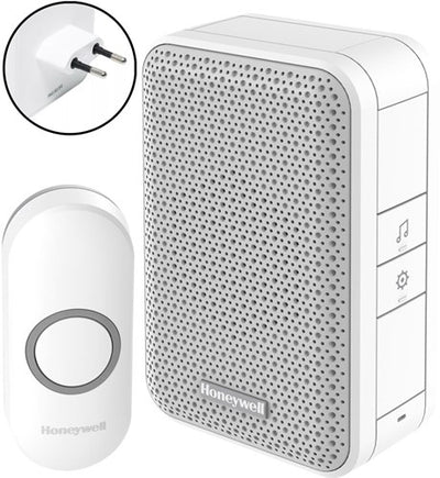Enzo Honeywell kabellose Plug-in-Türklingel mit Druckknopf 100 m – 8421030