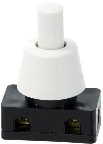 Enzo Einbau-Druckschalter 1p universal weiß 7429580