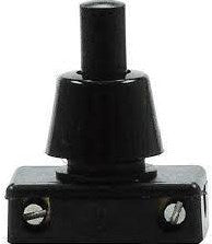 Enzo Einbau-Druckschalter 1p universal schwarz 7429582