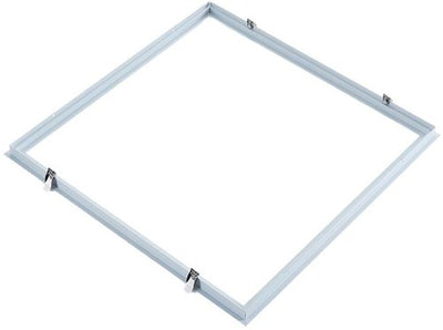 Enzo-Montagerahmen | für LED-Panel 60x60cm | weiß | Klicksystem - 5417889