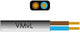 Enzo-Kabel oval flach 2x0,75 qmm Farbe schwarz - 1227020
