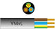 Enzo-Kabel vmvl rund 3x1,00 qmm schwarz - 1227340