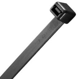 Enzo Kabelbinder (Tyrap) 7,6x370mm schwarz (Tie-Wrap) - 100 Stück 4115150