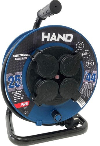 Enzo Kabeltrommel | h05 | 3x1,5qmm | 25m | blau | IP44 - 1167286