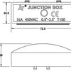 Enzo-Kabelkupplung | IP20 schwarz mit 2-poligem Stecker – 4016560
