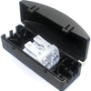 Enzo-Kabelkupplung | IP20 schwarz mit 2-poligem Stecker – 4016560