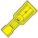 Enzo Kabelschuh Rundstecker Buchse ISO gelb 5mm - 4433670