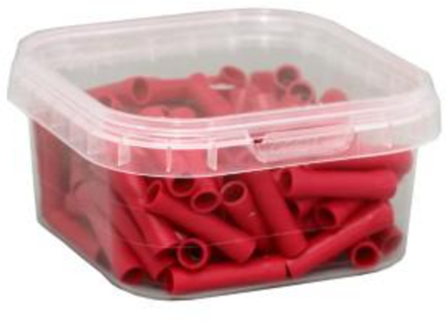 Enzo Kabelschuh Flachstecker Stecker rot 6,3x0,8mm - 4433010