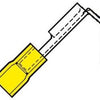 Enzo Kabelschuh Flachstecker Stecker+Buchse gelb 6,3x0,8mm - 4433640