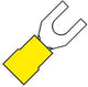Enzo Kabelschuhgabel gelb 6,4 mm - 4433700