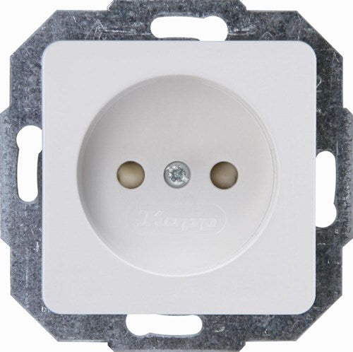 Enzo kopp hk02 weiße Einbausteckdose 4621130