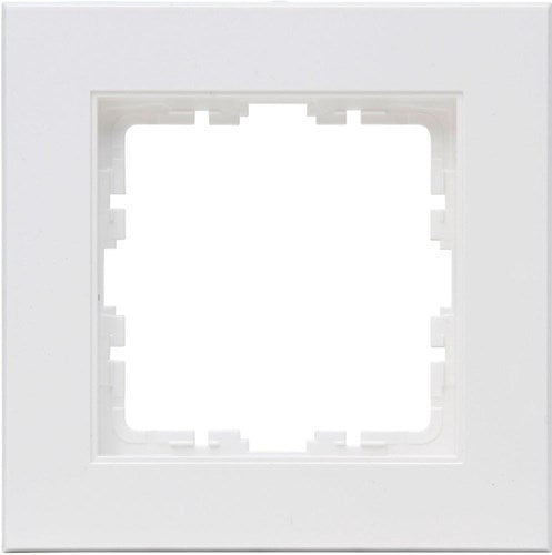 Enzo kopp hk07 weiß 1-fach Abdeckrahmen 4622200