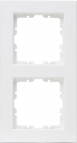 Enzo kopp hk07 weiß 2-fach Abdeckrahmen 4622210