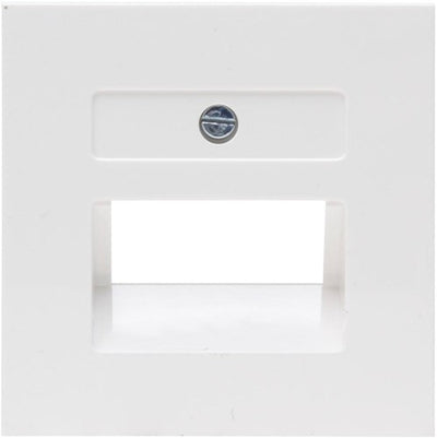 Enzo Kopp HK07 weiße Abdeckplatte ISDN Doppel 4622060