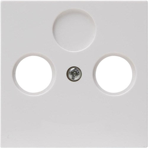Enzo Kopp HK07 weißer Abdeckrahmen für Koax 4622040
