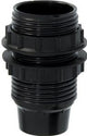 Enzo Lampenfassung E14 mit 2x Ring schwarz - 6042260