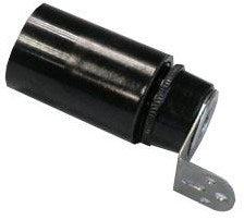 Enzo Lampenfassung E14 mit Halterung schwarz 6042360