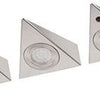 Enzo LED-Dreiecksstrahler-Set a3 | 7,5 W | IR-Sensor | 3000k | Geschichte Stahl - 5018355