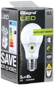 Enzo LED GLS Lampe mit Sensor 4,8 Watt - LED0500