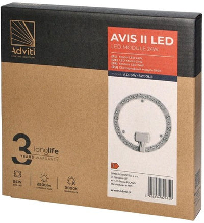 Enzo LED-Magnetmodul | 230V | 24w | 3000k - led9124