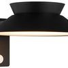 Enzo LED-Solar-Wandleuchte | Justina 5 W 3000 K Schwarz IP44 – 4802824
