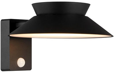 Enzo LED-Solar-Wandleuchte | Justina 5 W 3000 K Schwarz IP44 – 4802824