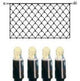 Enzo Luca LED-Netz 3x3 Meter 196 Lampen w.weiß 5590170