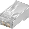 Enzo Modularstecker 8p 8c RJ45 geschirmt pro Stück 2575189