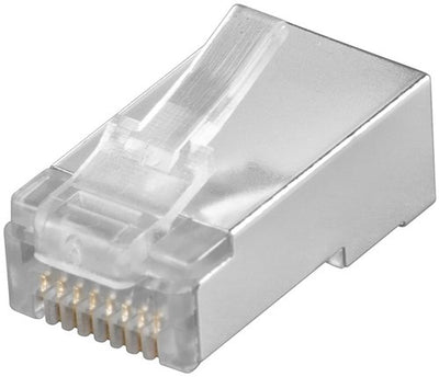 Enzo Modularstecker 8p 8c RJ45 geschirmt pro Stück 2575189