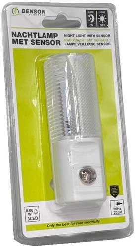 Enzo Nachtlicht mit LD-Sensor 3LED 5651151