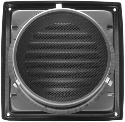 Enzo Nedco Edelstahl-Außengitter quadratisch 100 mm Nedco – 1400465