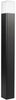 Enzo-Pfostenleuchte | schwarz | 80cm | quadratisch | 12W LED | IP44 3000k | Smartwares ool-50018 – a5019000