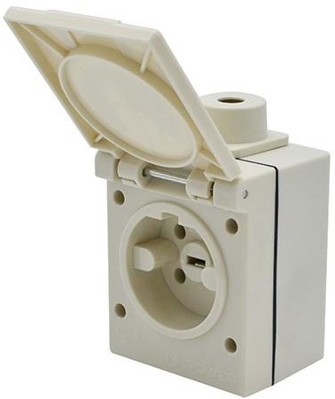 Enzo Perilex Aufputzsteckdose | 16a swd ip44 power – 4052914
