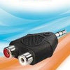 Enzo Pro-1 Audio Adapt 3,5 Klinke Stereo -> 2 Tulip Contra 9217200
