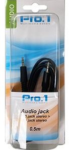 Enzo pro-1 Audio-Buchse 3,5 -> Buchse 3,5 Stereo 0,5 Meter – 9209000