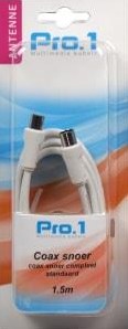 Enzo Pro-1 Koaxialkabel komplett Standard 1,5 Meter 9291400