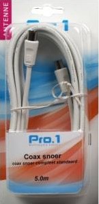 Enzo Pro-1 Koaxialkabel komplett Standard 5 Meter – 9291407