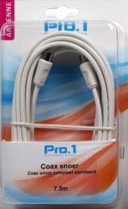Enzo Pro-1 Koaxialkabel komplett Standard 7,5 Meter – 9291408