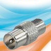 Enzo pro-1 F-Stecker weiblich ->Koax männlich 9297749