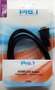 Enzo pro-1 HDMI-Kabel HDMI auf DVI 18+1 Stecker 2 Meter – 9280700